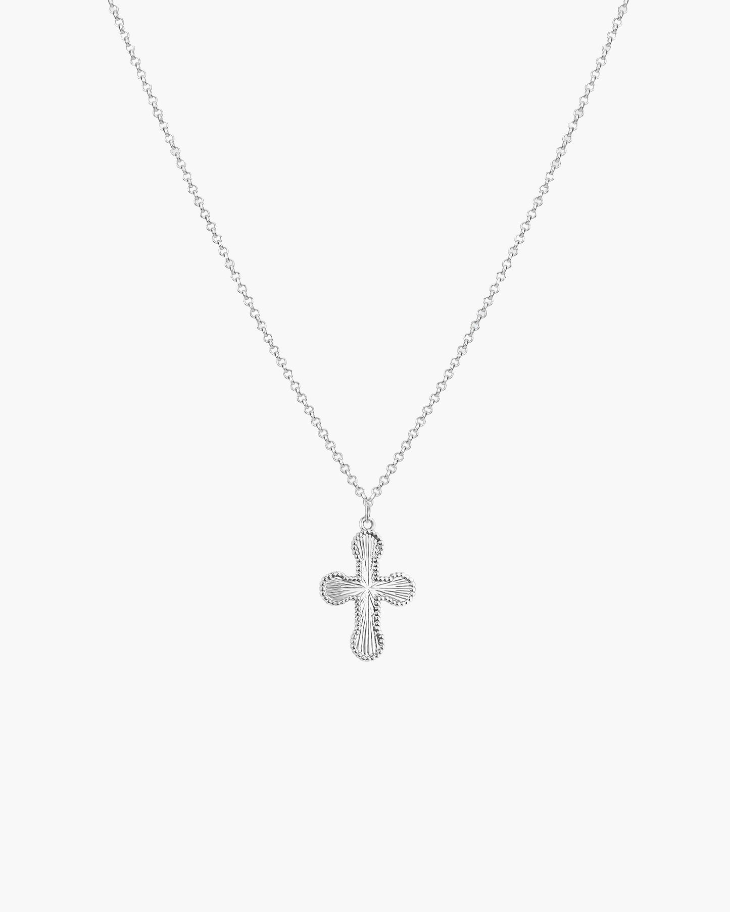 Mini Cross Pendant Necklace