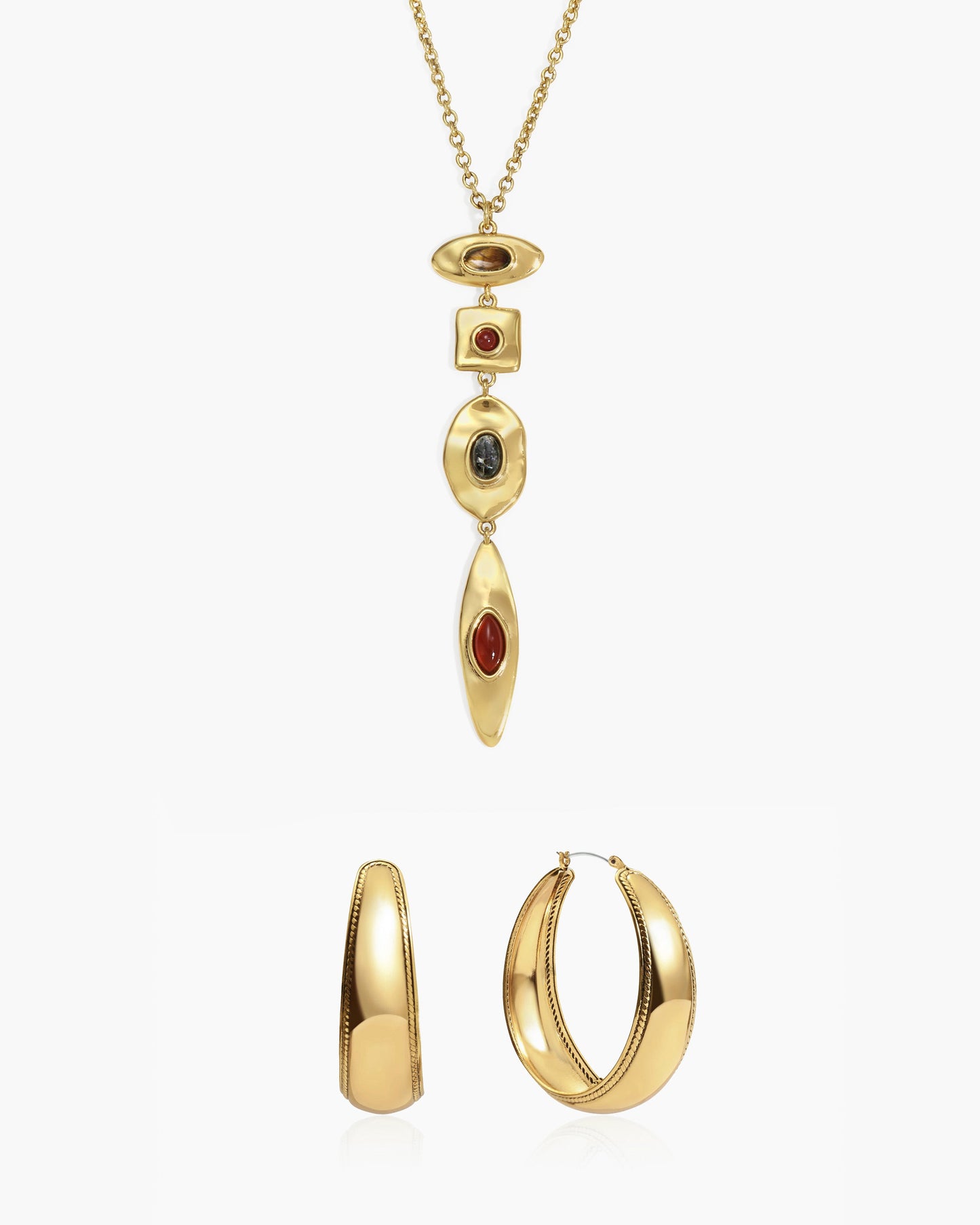 Orin Large Hoop Earrings