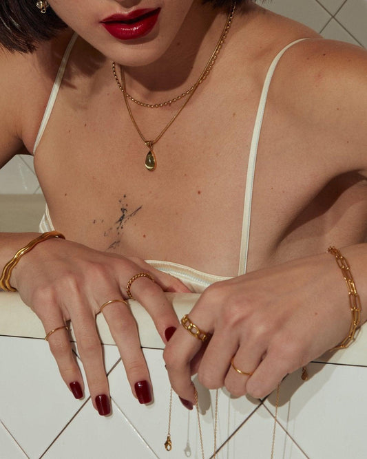 Waterdrop Necklace Set